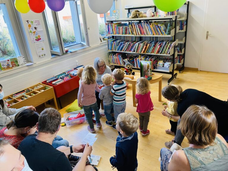 Buch­start-Treff für Klein­kinder 2021